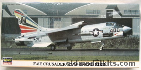 Hasegawa 1/72 F-8E Crusader CVW-19 CAG  Bird, 00072 plastic model kit